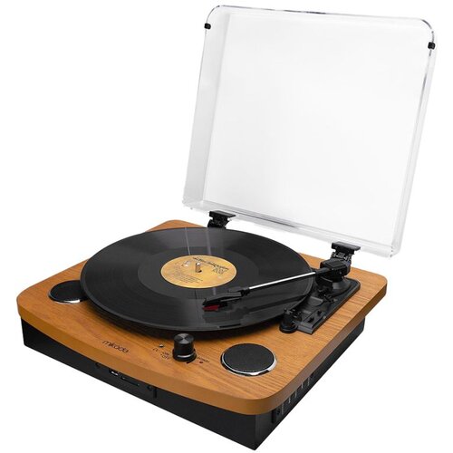  Gramofon Mikado Nostalgia MN-P235 VOYAGER Turntable Wooden USB-BT 3.5mm AUXIN, 35717 Cijene