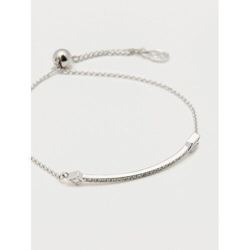 Swarovski Zapestnica srebrna / transparentna Slike