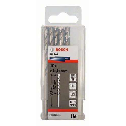 Bosch 2608595064 Burgije za metal HSS-G, DIN 338 Cene