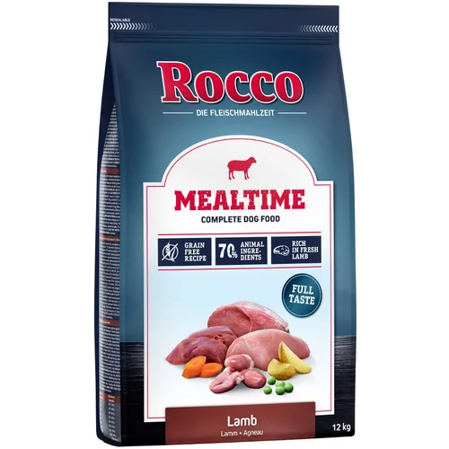 Rocco 10 kg + 2 kg gratis! 12 kg Mealtime suha hrana - Janjetina