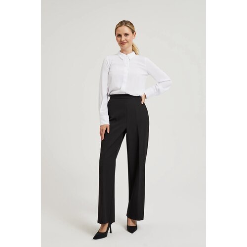 Moodo Marisse Women&amp;#039;s Trousers Z-Sp-4516 Black Slike