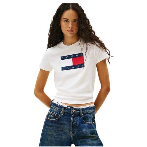 Tommy Hilfiger bela ženska majica Slike