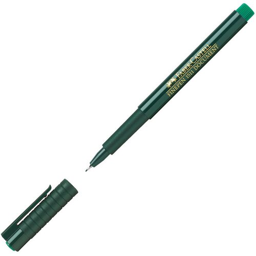  finepen 0,4mm faber castell 1511 zeleni Slike