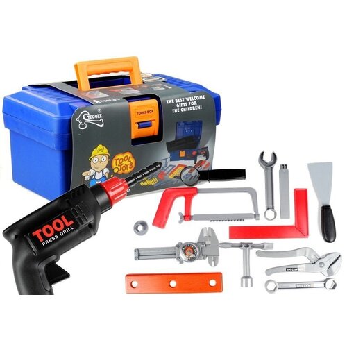 Box With Tools For Handyman Big Set 31 Pieces Slike