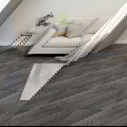 vidaXL Samoljepljive podne obloge 55 kom PVC 5,11 m² sive prugaste Cijene