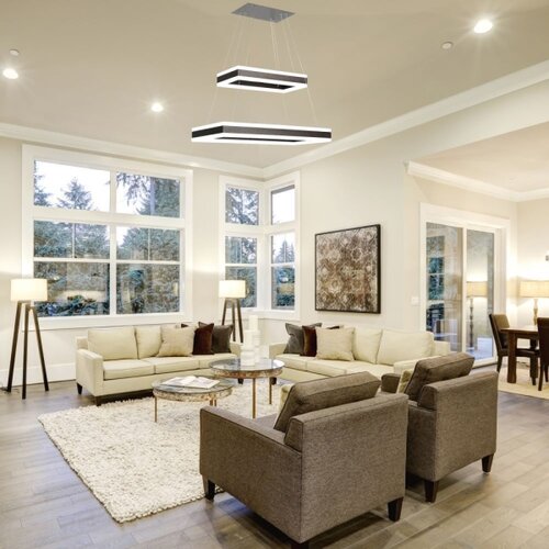  LED prigu&amp;scaron;iva luster na sajli LED/113W/230V 3000K braon Slike