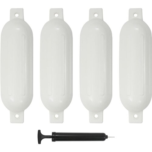 vidaXL Bokobrani za brod 4 kom bijeli 51 x 14 cm PVC Cijene