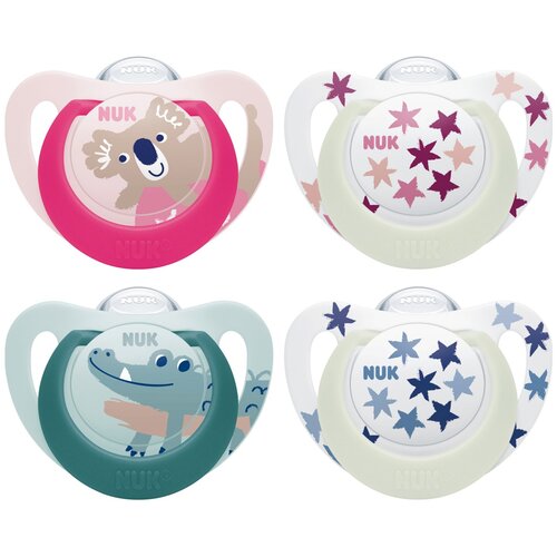 Nuk duda varalica - silikon Star Day & Night 18-36 m, 2/1 Cijene