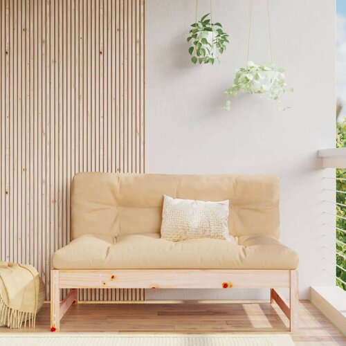  Srednja vrtna sofa 120 x 80 cm od masivne borovine Slike