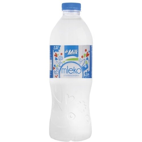 Dr Milk pasterizovano mleko 2.8%mm 1.5l Cene