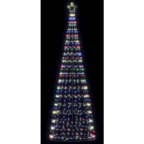  LED božićno drvce 550 LED šarenih 304 cm - Šareni 304 cm 1 1 Cijene