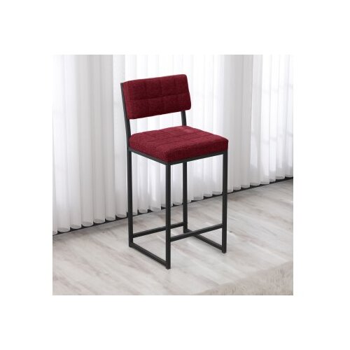 Hanah home barska stolica retro burgundy Slike