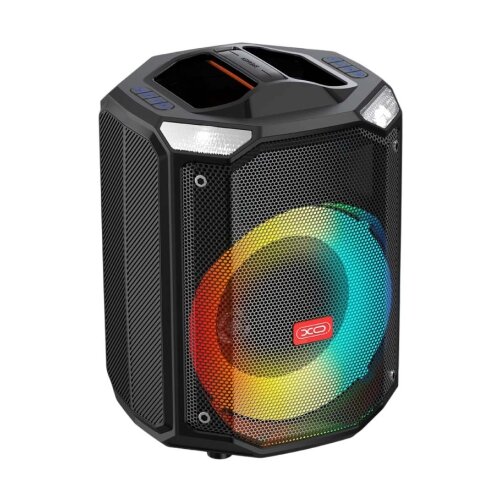 XO Bluetooth Speaker + Karaoke MIC F48 Phantom Black 40W Slike