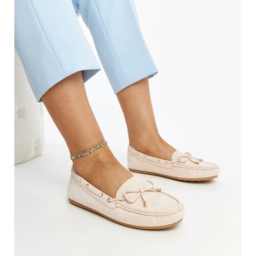 Gemre Light beige suede loafers Aneesa Cijene