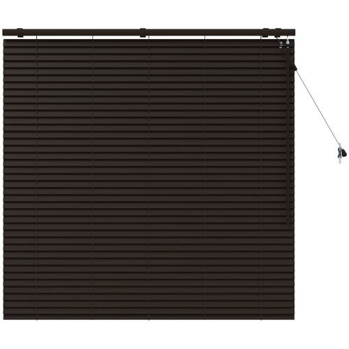 vidaXL Venecijanska žaluzija Temno rjava 140 x 130 cm 35 mm, (5000298379) Cene