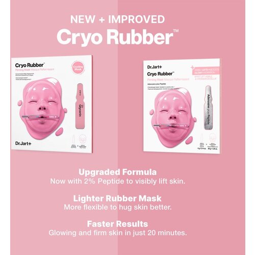Dr.Jart+ Cryo Rubber&amp;trade; Firming Mask intenzivna hidrogelna maska za učvrstitev obraza 40 g Slike