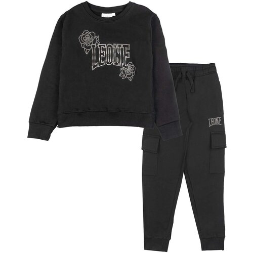 Leone 1947 Trenirka komplet Girl Tracksuits Nature Črna Cene