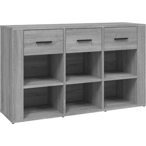 Maison Chic Komoda - Predalnik siva sonoma 100x30x59,5 cm inženirski les, (21718099) Cene