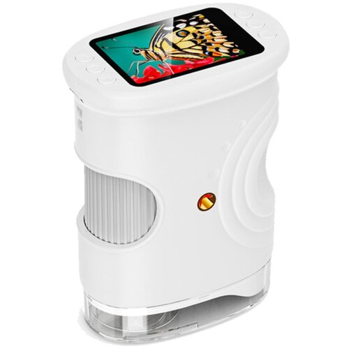 INF Ročni digitalni mikroskop &amp;ndash; do 1000x, 2MP kamera, 2.0-inch IPS zaslon White, (5000234118) Slike