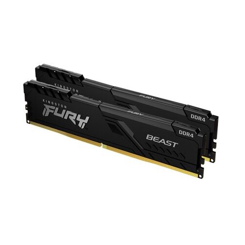  Memorija Kingston 32GB 3200MHz DDR4 FURY Beast (2x16GB)/ CL16/ KF432C16BBK2/32/ 36 mjeseci Cijene