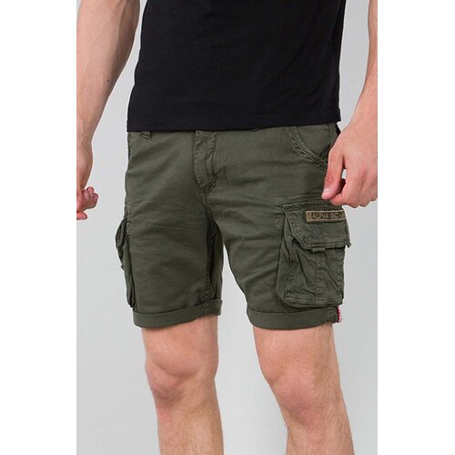 Alpha Industries Industries Muški šorts Crew, Maslinasti Cene
