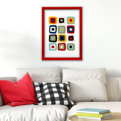 Wallity CAM16206506804 multicolor decorative framed painting Cene