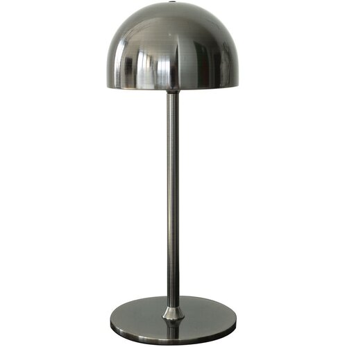 Sirius Temno siva LED namizna svetilka z daljinskim upravljalnikom s kovinskim senčilom (vi&amp;scaron;ina 30 cm) Tim &amp;ndash; Slike