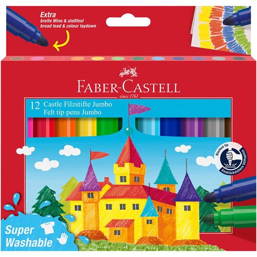 Faber-Castell Flomastri Jumbo, 24 kosov Cene