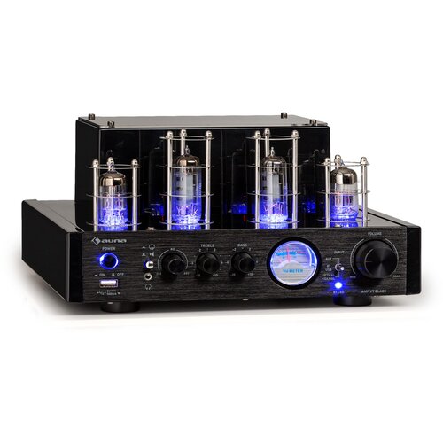 Auna Amp VT elektronsko pojačalo, HiFi pojačalo, 2x35W RMS, BT, Opt./Coax./AUX-In Cijene