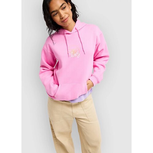 Roxy Vl Surf Stoked Brushed Hoodie fuchsia pink Cene