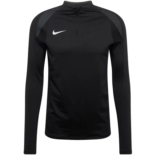 Nike Športna majica črna / bela