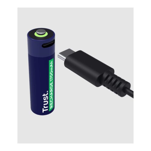 Trust Punjive baterija USB-C 4P - AA4 komUSB-C kabel 4P crna' ( '25631' ) Cene