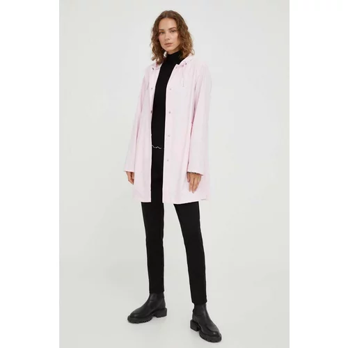 Rains Vodoodporna jakna 18050 Jackets ženska, roza barva