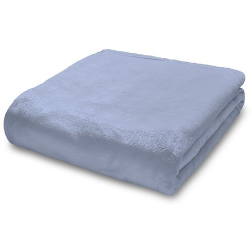 Catherine Lansfield Svetlo modro pregrinjalo iz mikropliša 200x240 cm Raschel Velvet – Cene