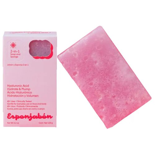 Esponjabon 2u1 sunđer i sapun sa hijaluronskom kiselinom, 120g Cene