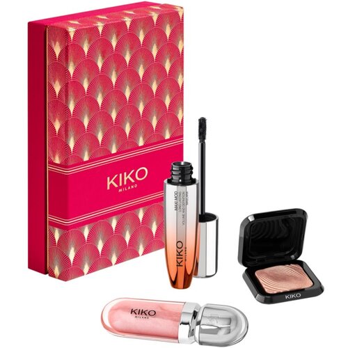 KIKO Milano Twist &amp;#039;N Twinkle Holiday Holly Jolly Trio poklon set za žene Slike