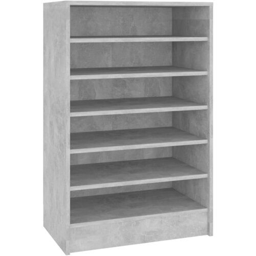 Maison Chic Omarica za obutev - Kopa za čevlje betonsko siva 60x35x92 cm iverna plošča, (21778121) Cene
