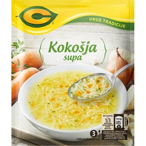 C proizvodi Supa C kokošija ukus tradicije 37g Cene