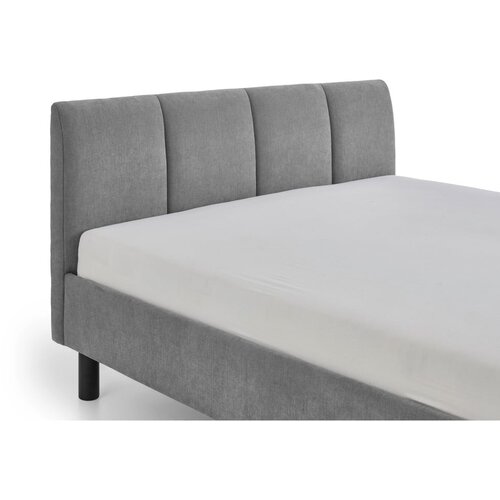Meise M&amp;ouml;bel Siva oblazinjena postelja brez letvenega dna 120x200 cm Joker &amp;ndash; Slike