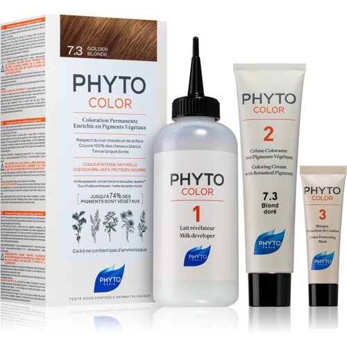 Phyto Color barva za lase brez amoniaka odtenek 7.3 Golden Blonde Cene