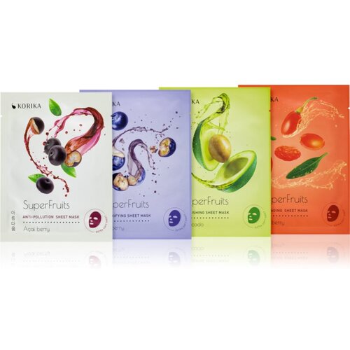 KORIKA SuperFruits set sheet maski SuperFruits Cijene