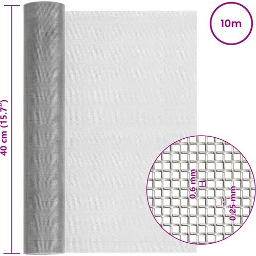  tkanina 40 x 1000 cm 30 Mesh Nehrđajući čelik 201 Slike