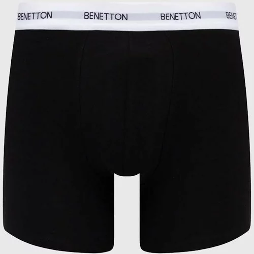 United Colors Of Benetton Bokserice za muškarce, boja: crna