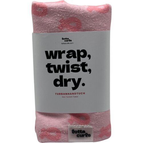 Lotta Curls Turban za kosu - pink Cijene