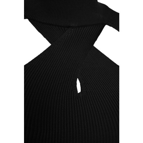Trendyol Sweater - Black - Slim fit Slike