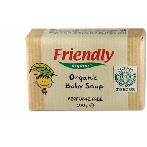 Friendly Organic bebi prvi sapun 100g Slike