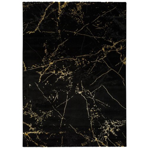 Universal Črna preproga Gold Marble, 60 x 120 cm Slike