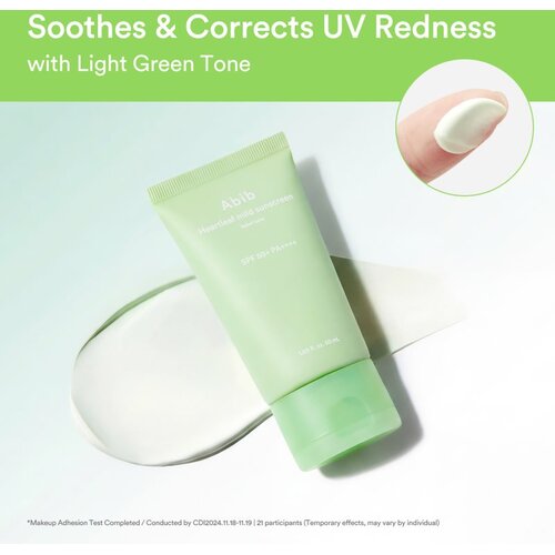 Abib Heartleaf Mild Sunscreen Relief Tube krema za sunčanje za lice s umirujućim djelovanjem SPF 50+ 50 ml Slike