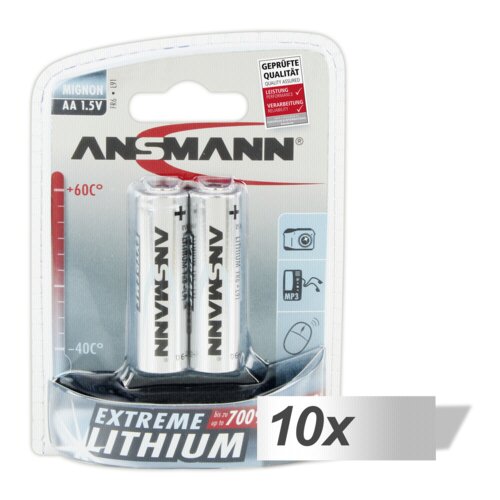 Ansmann 10x2 Lithium Mignon AA LR 6 Extreme Cijene