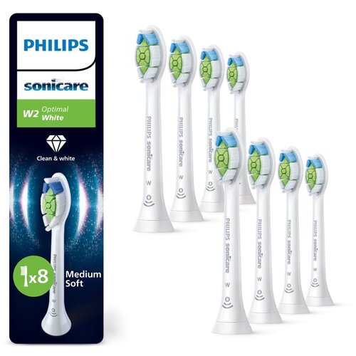 Philips Sonicare Optimal White HX6068/87 nadomestne glave za zobno &amp;scaron;četko 8 kos Slike